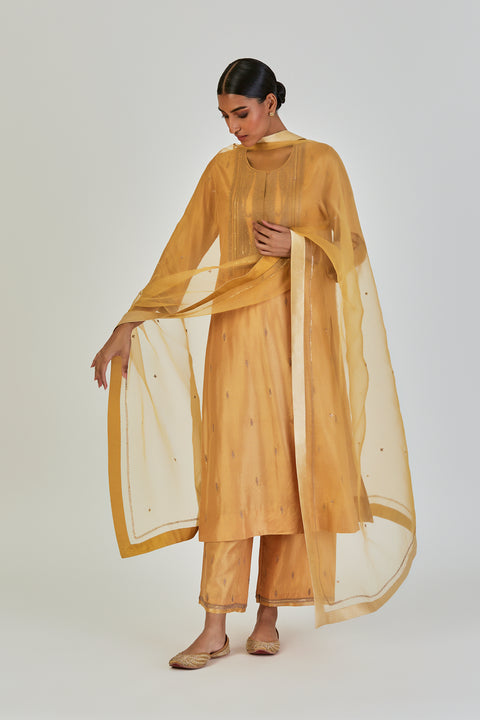 Latika Dupatta-Yellow