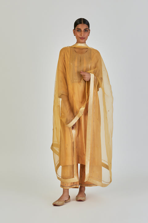 Latika Dupatta-Yellow