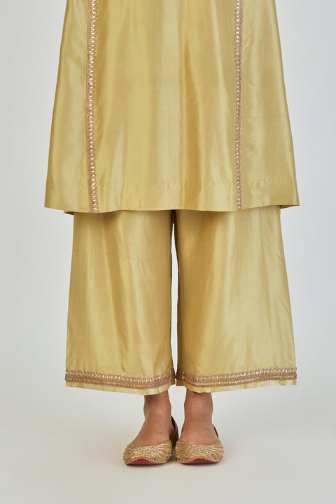 Ronak Kurta and Pant-Sea Green