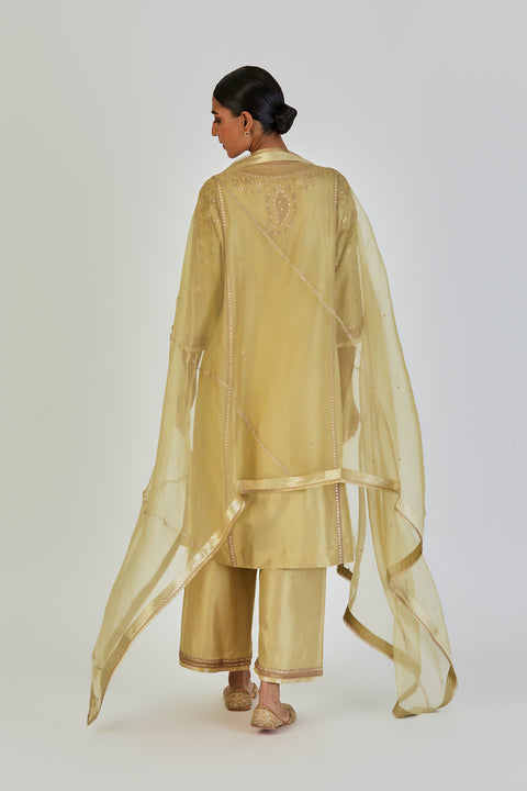 Ila Dupatta-Sea Green