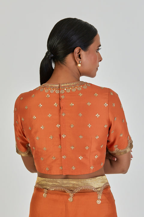 Niti Blouse-Orange