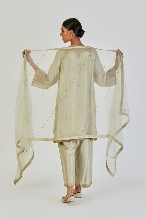 Suhana Dupatta-Sage Blue