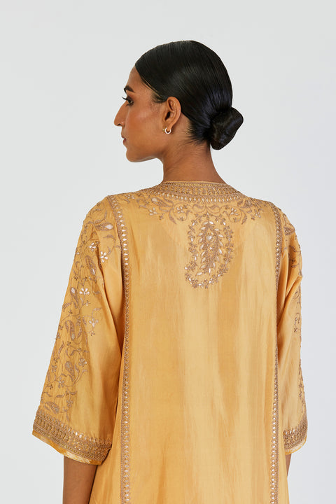 Ronak Kurta and Pant-Yellow