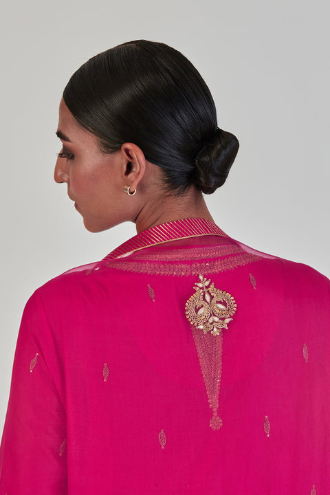 Shivani Dupatta-Fuschia PInk