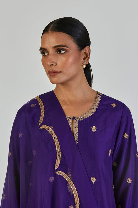 Sana Dupatta-Purple