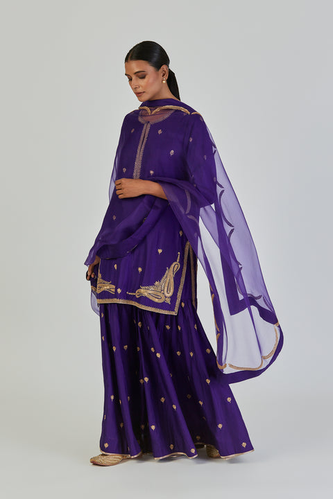 Sana Dupatta-Purple
