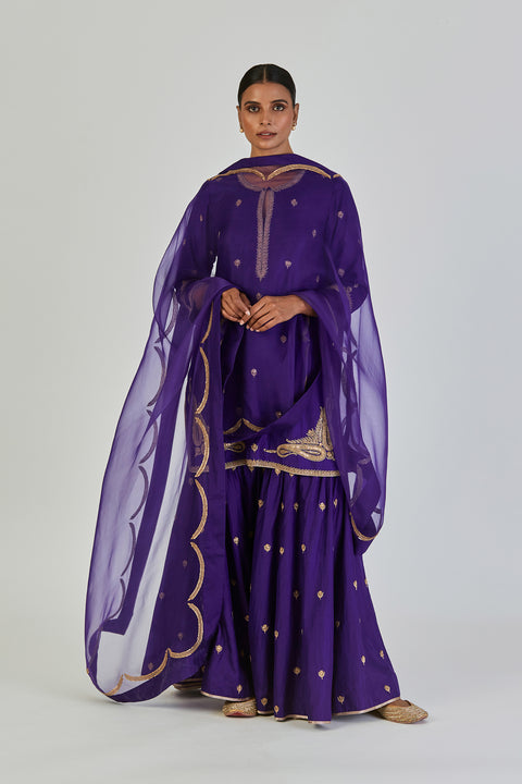 Sana Dupatta-Purple