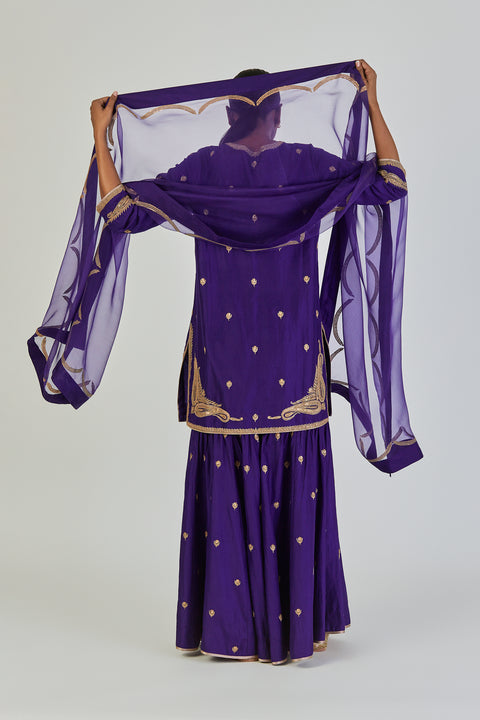 Sana Dupatta-Purple
