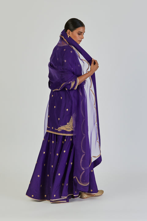 Sana Dupatta-Purple