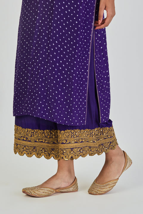 Disha Kurta and Pant-Purple