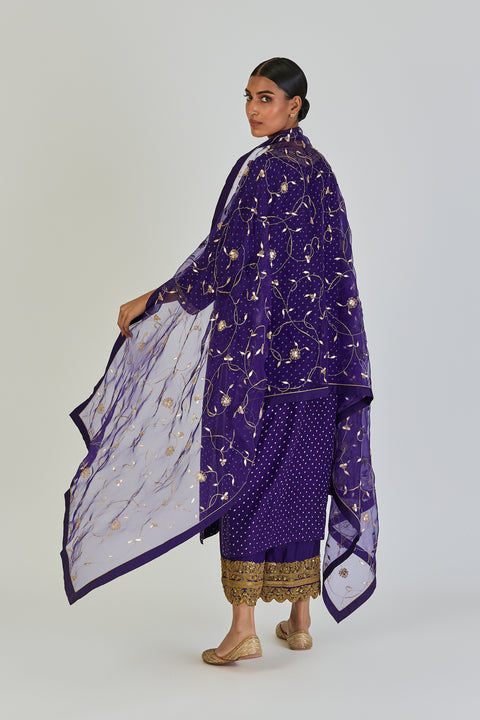 Meera Dupatta-Purple