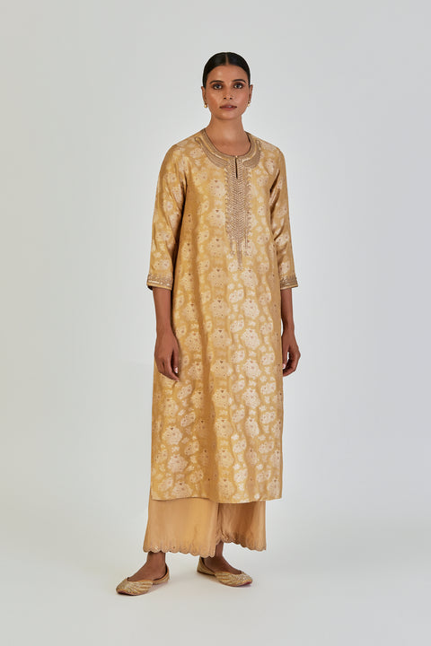 Danika Kurta and Pant-Yellow