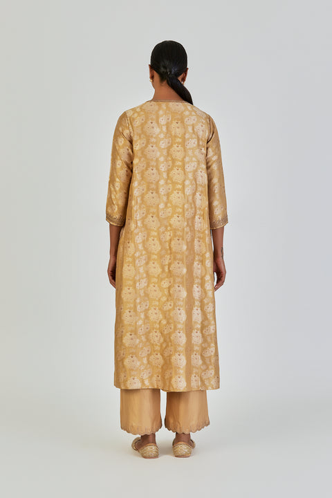 Danika Kurta and Pant-Yellow