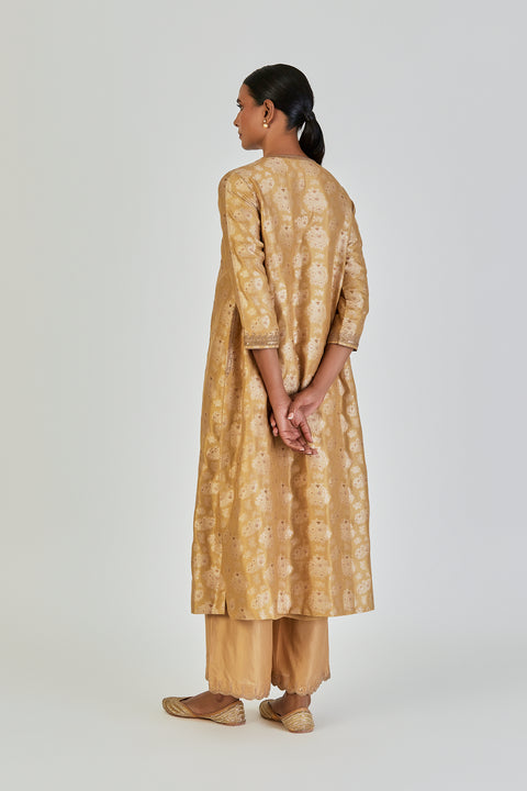 Danika Kurta and Pant-Yellow