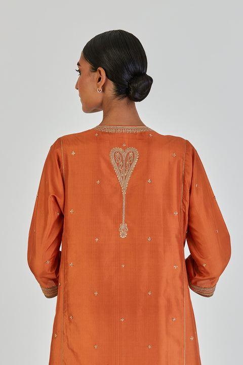 Dipty Kurta and Pant-Orange