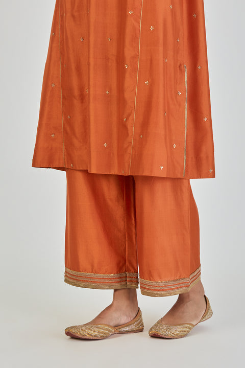 Dipty Kurta and Pant-Orange