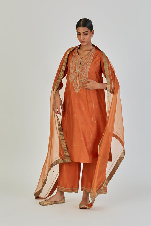 Latika Dupatta-Orange