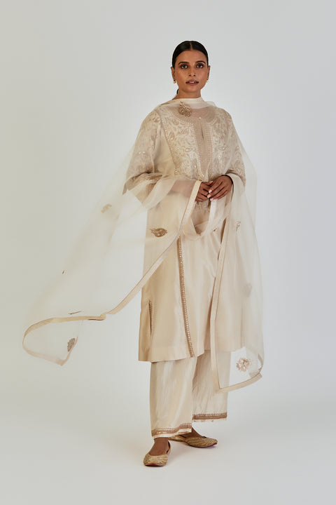 Shivani Dupatta-Ivory