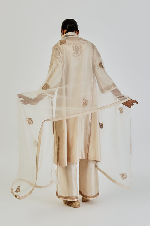 Shivani Dupatta-Ivory