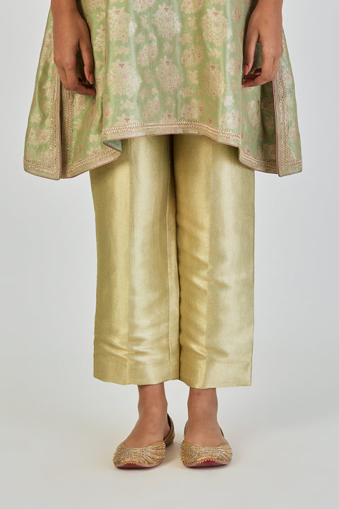 Damini Kurta and Pant-Sage Blue