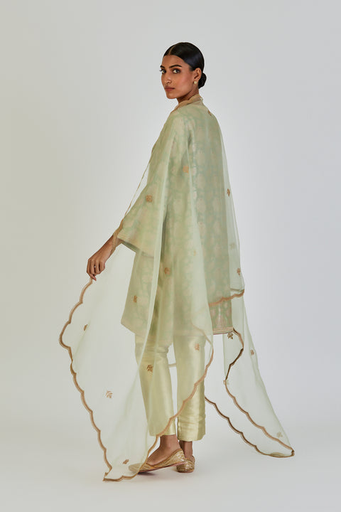 Vani Dupatta-Sea Green