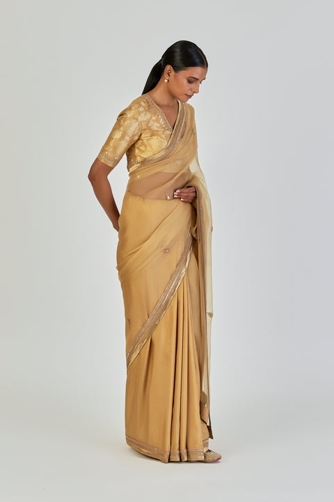 Zabeen Saree-Yellow