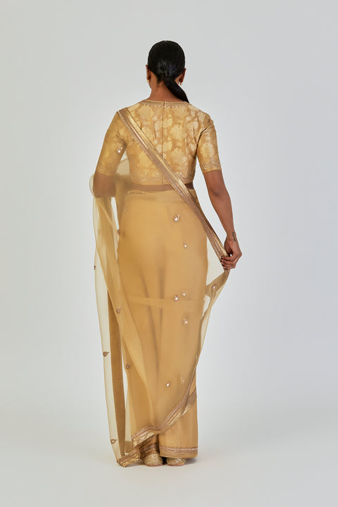 Zabeen Saree-Yellow