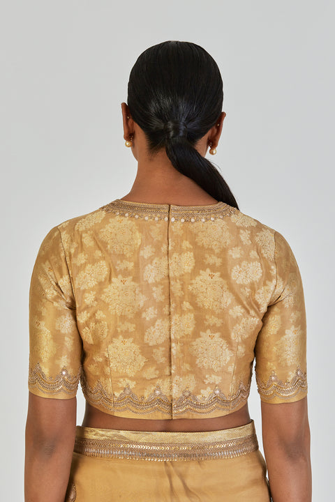 Urvashi Blouse-Ochre Yellow