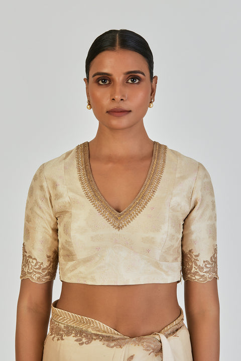 Geetanjali Blouse-Oats