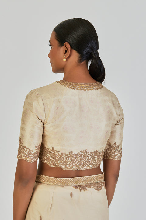 Geetanjali Blouse-Oats