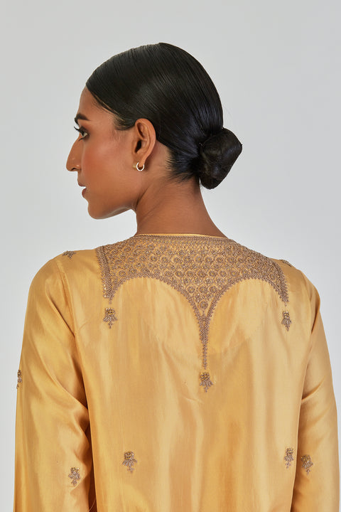 Indrani Kurta and Pant-Yellow