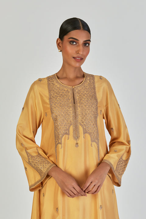 Indrani Kurta and Pant-Yellow