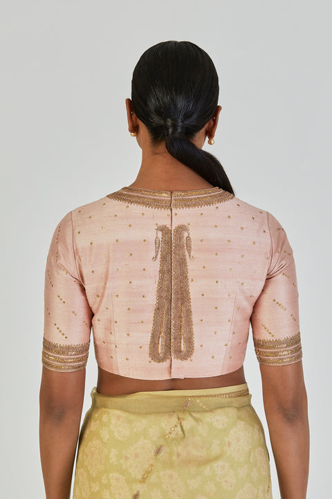 Antara Blouse-Salmon Pink