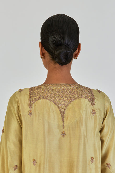 Indrani Kurta and Pant-Sea Green