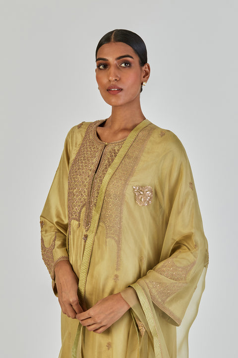 Shivani Dupatta-Sea Green