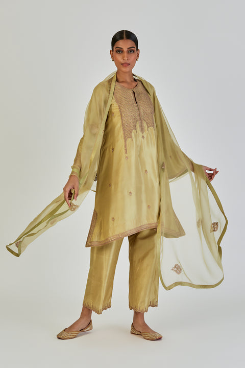 Shivani Dupatta-Sea Green