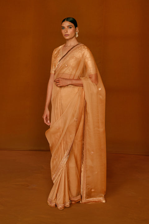 Zabeen Saree-Yellow