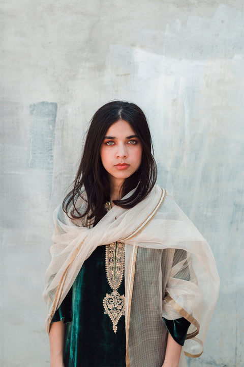 Hiba Dupatta-Ivory