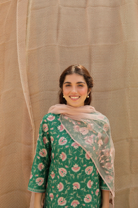 Samreen Kurta and Sharara-Green