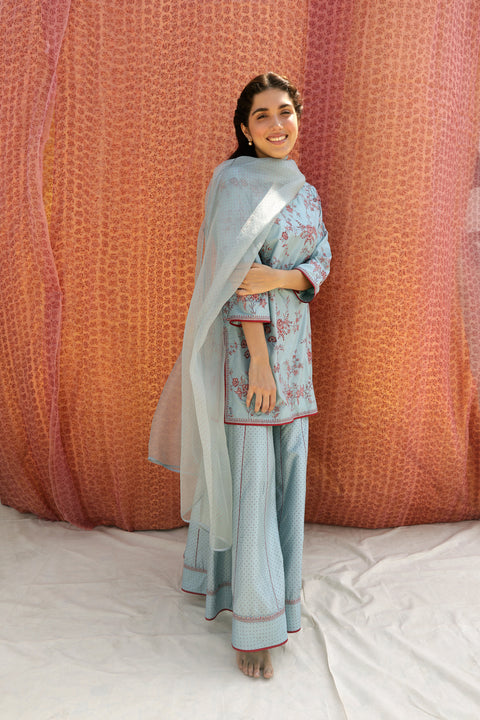 Varnika Dupatta-Blue