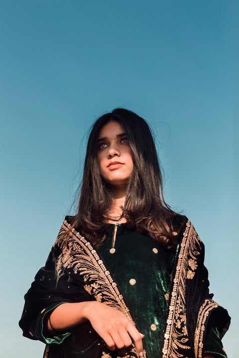 Eman Dupatta-Black
