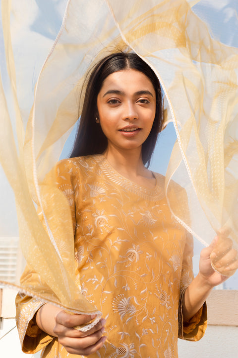 Varnika Dupatta-Orange