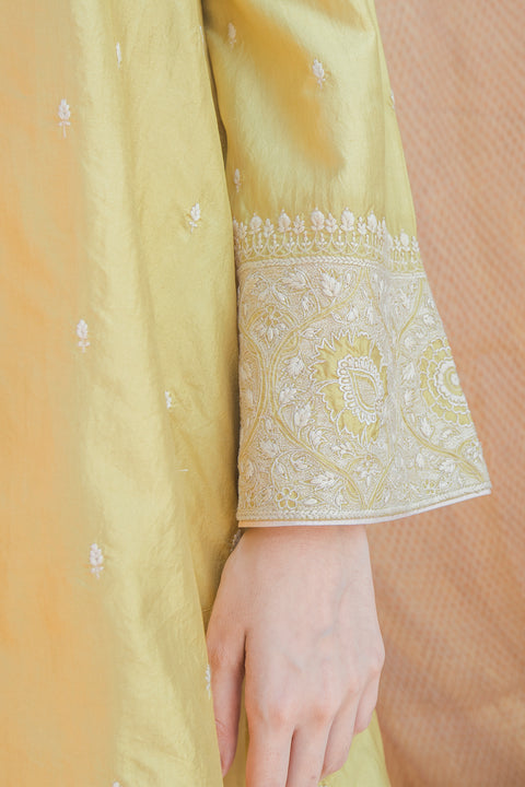 Aradhna Kurta and Pant-Yellow