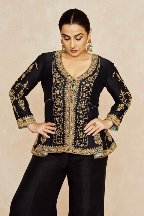 Alka Jacket and Pant- Black