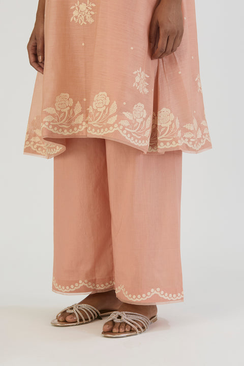 Yami Kurta and Pant - Light pink