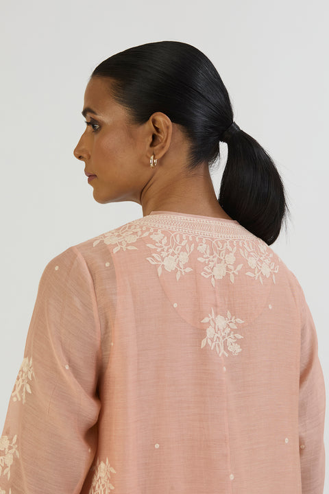 Yami Kurta and Pant - Light pink