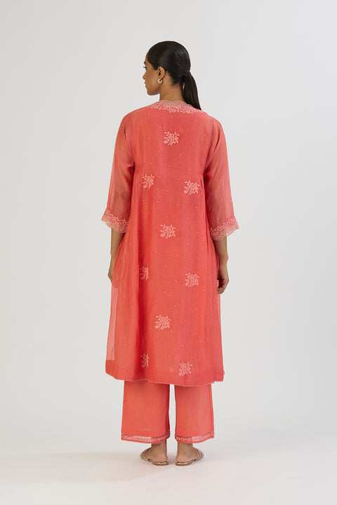 Jamini Kurta and Pant - Pink