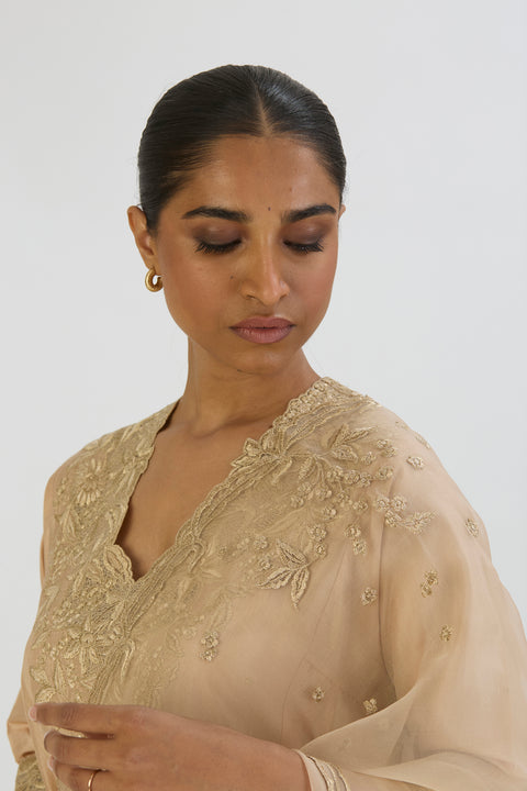 Vriti Dupatta - Beige