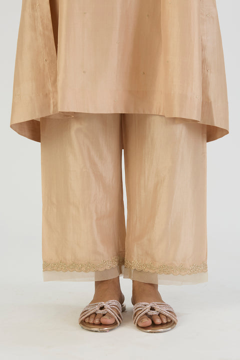 Vriti Kurta and Pant - Beige