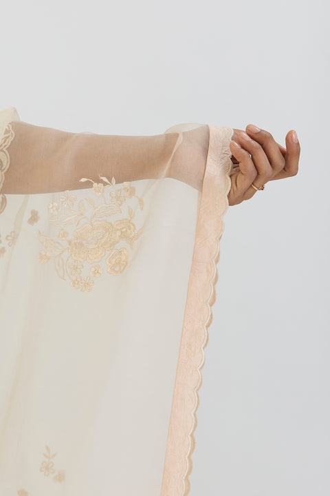 Ayana Dupatta - Ivory